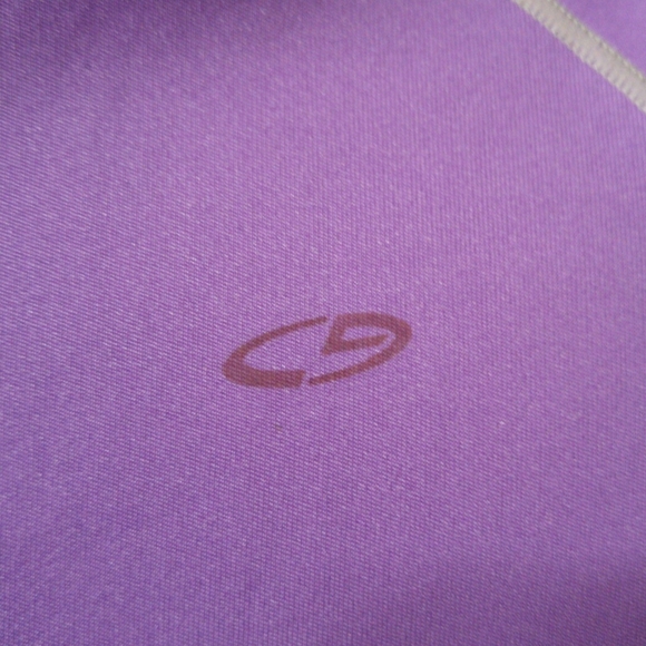 Champion girls purple active tee size large - Picture 2 of 5